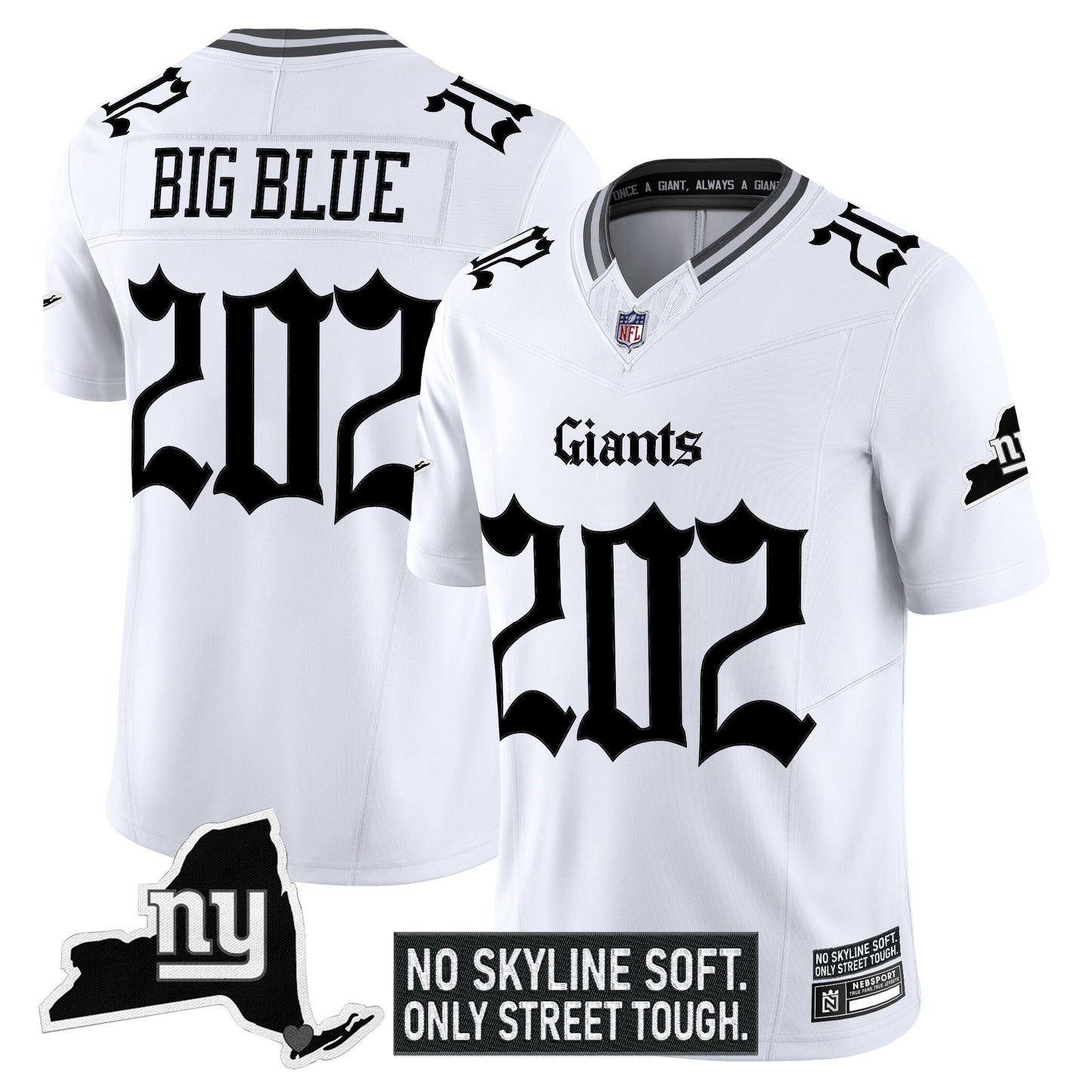 White - Big Blue 202