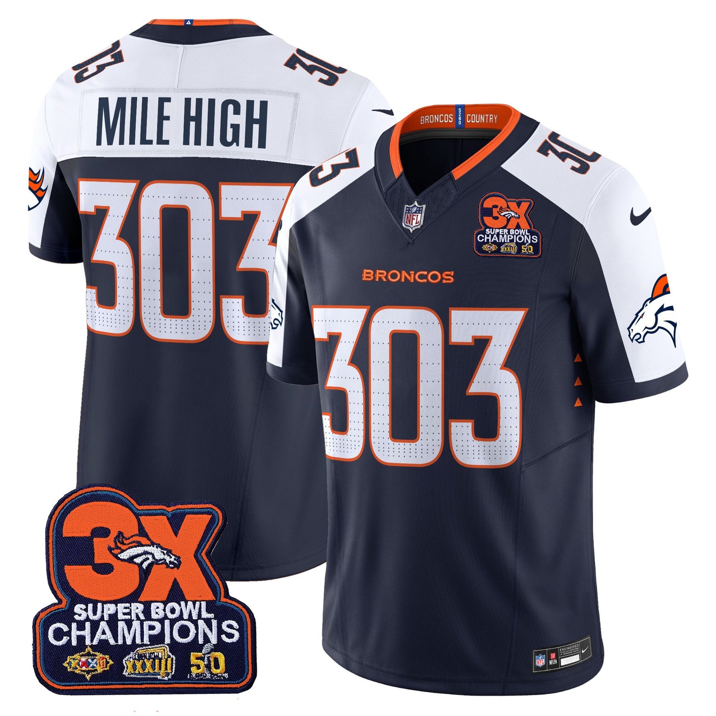 Navy Alternate - Mile High 303