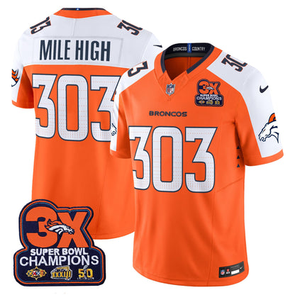 Orange Alternate - Mile High 303