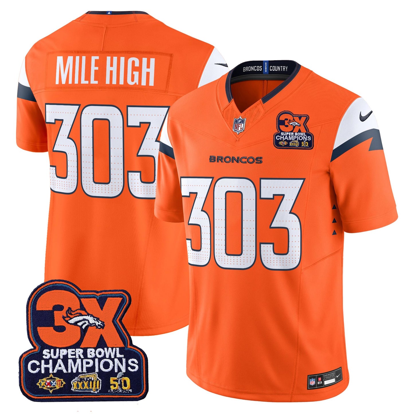 Orange - Mile High 303