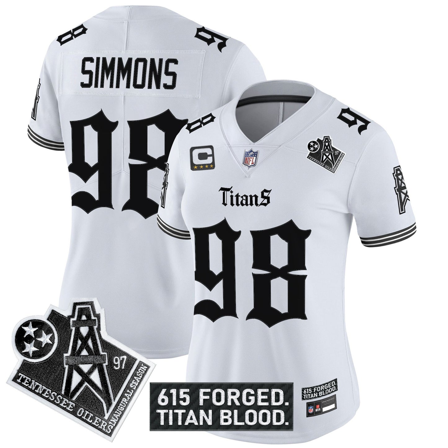 White - Jeffery Simmons