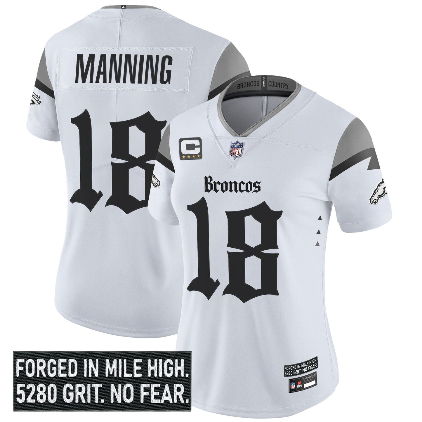 White - Peyton Manning
