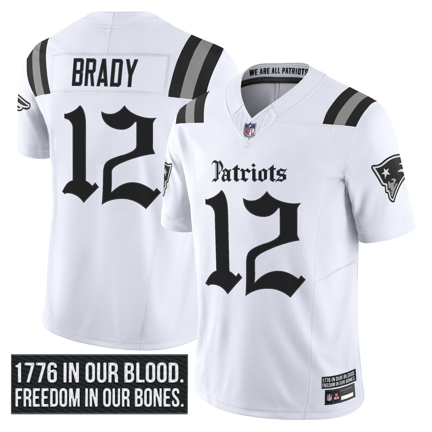 White - Tom Brady