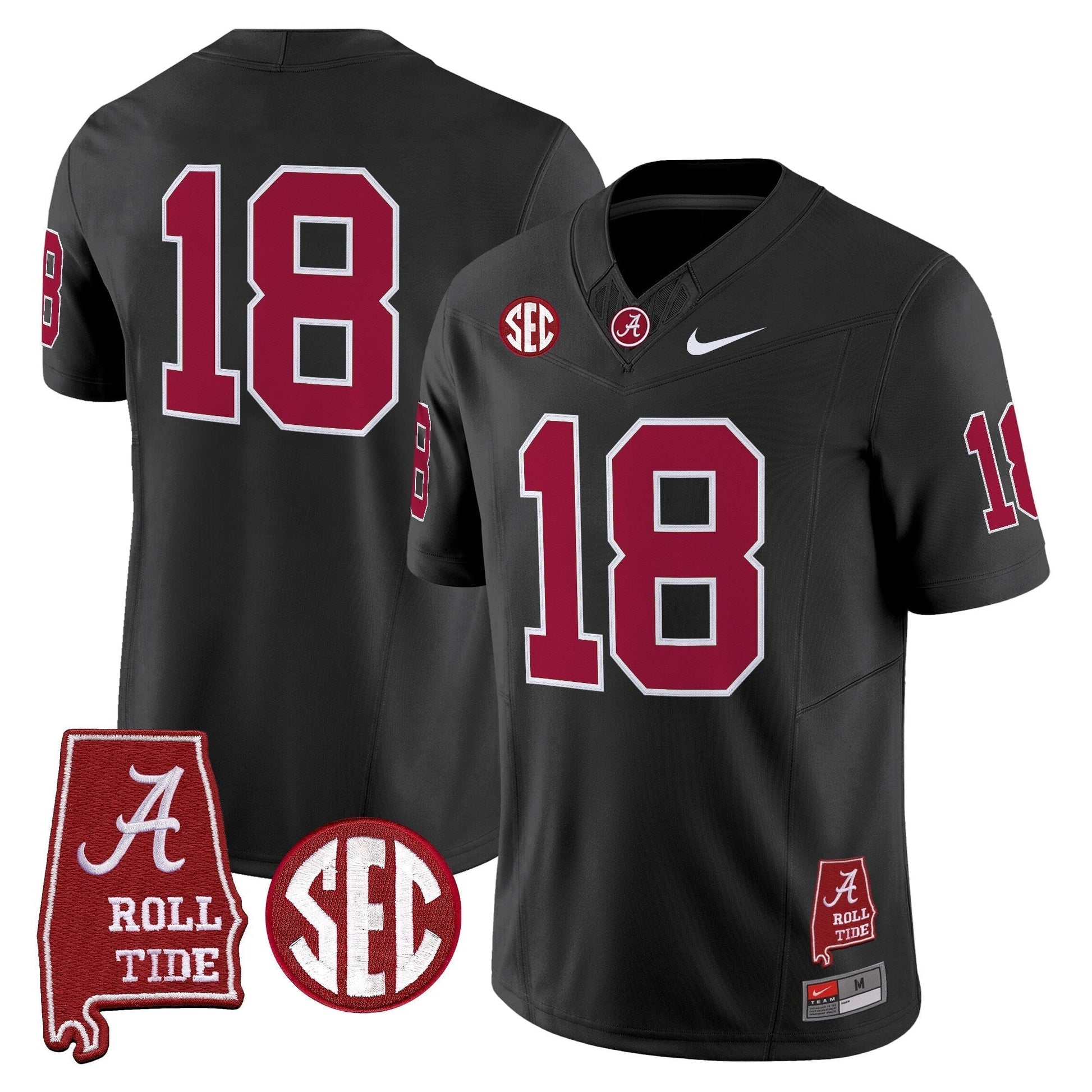 Black - #18 Crimson