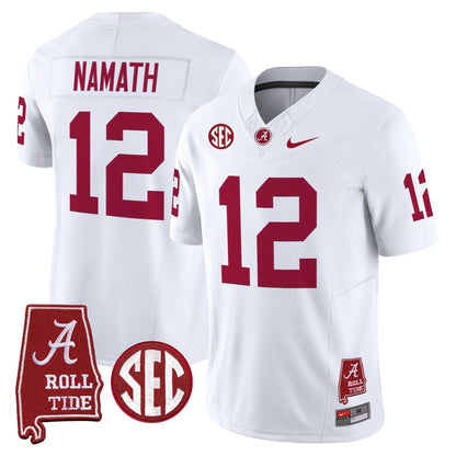 White - Joe Namath