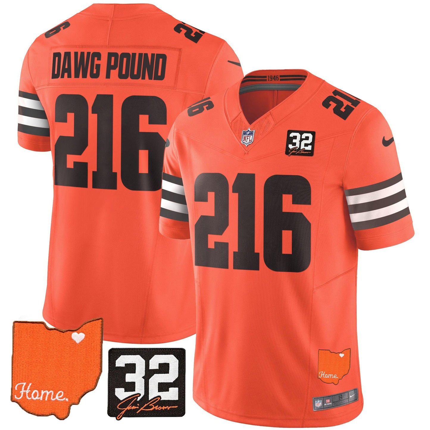 Orange - Dawg Pound 216
