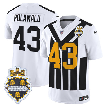 White - Troy Polamalu