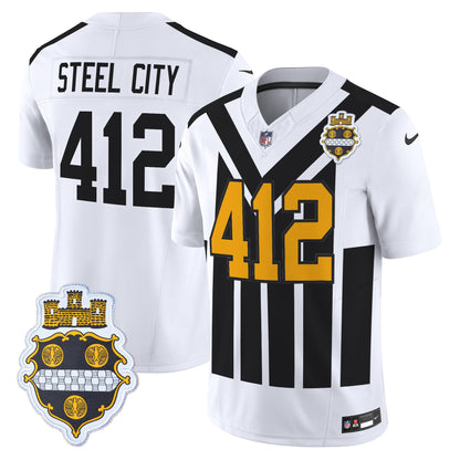 White - Steel City 412