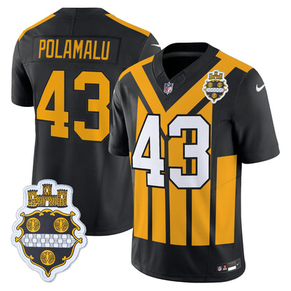 Black - Troy Polamalu