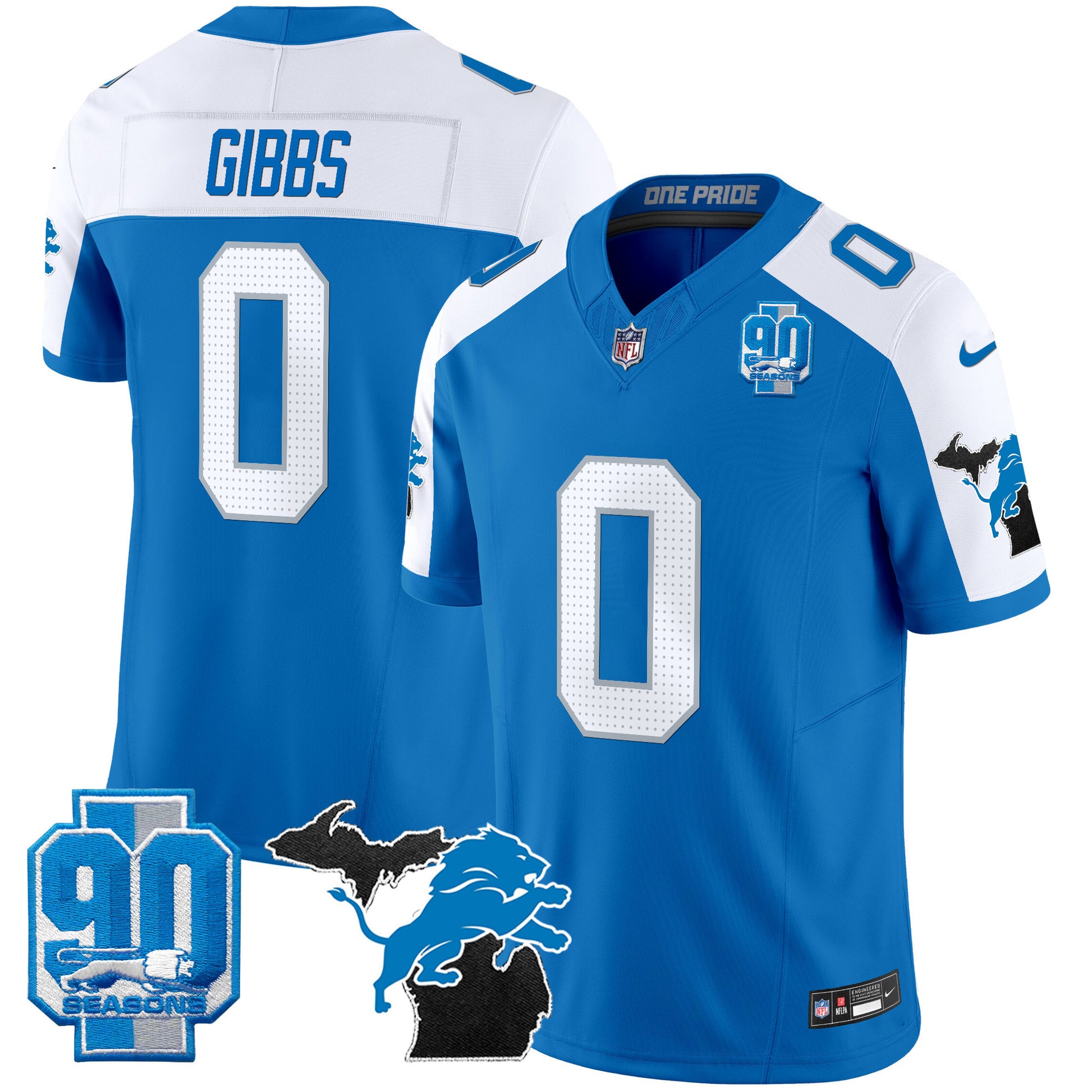 Blue Alternate - Jahmyr Gibbs