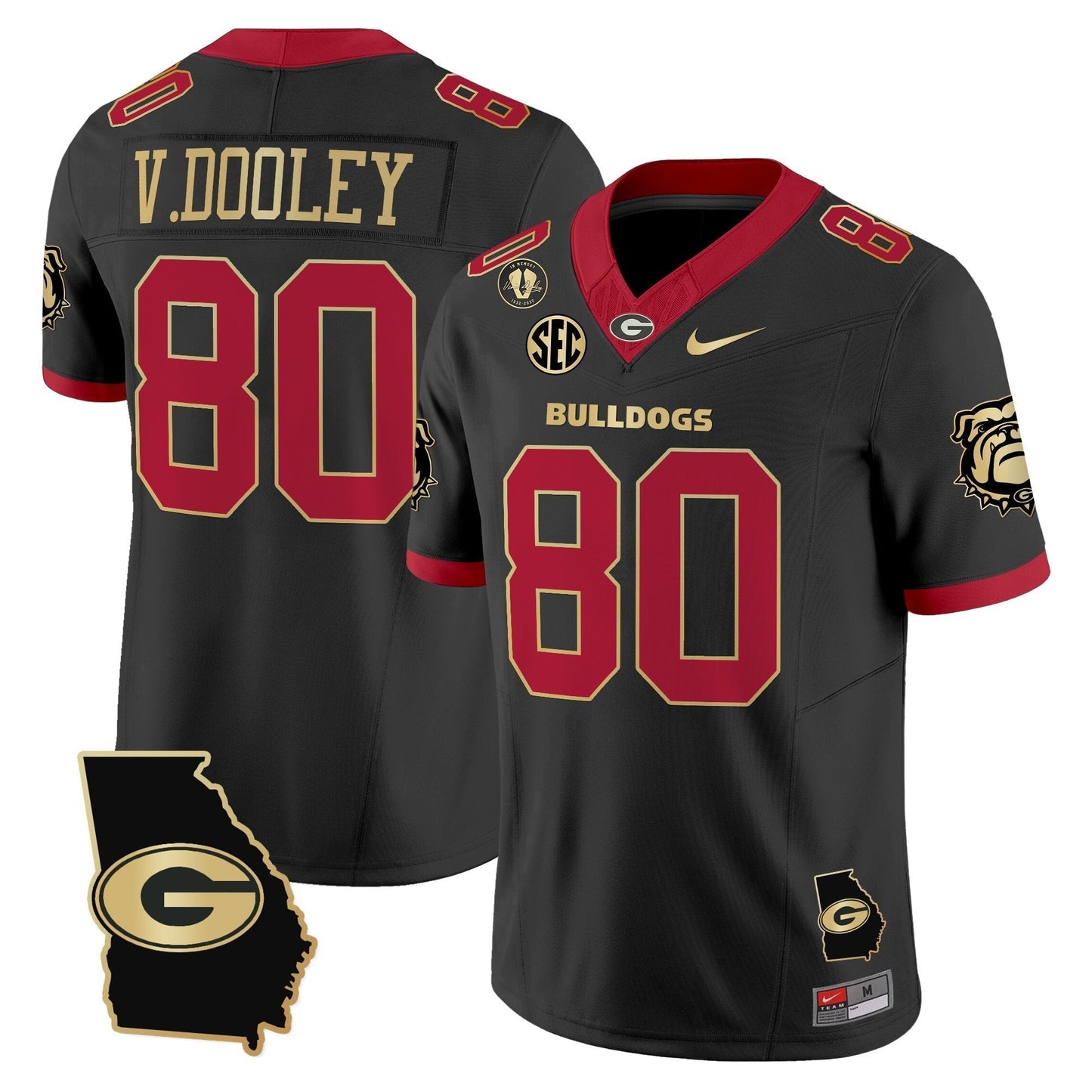Black Gold Trim - Vince Dooley