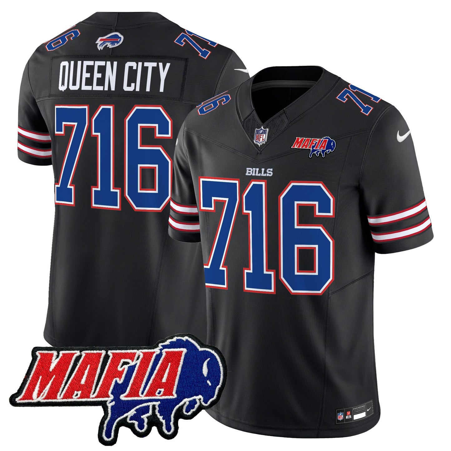Black - Queen City 716