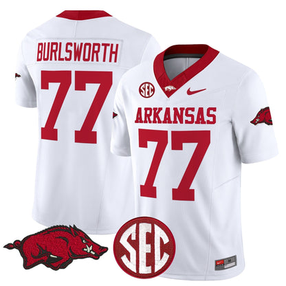 White - Brandon Burlsworth