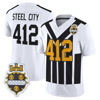 White - Steel City 412