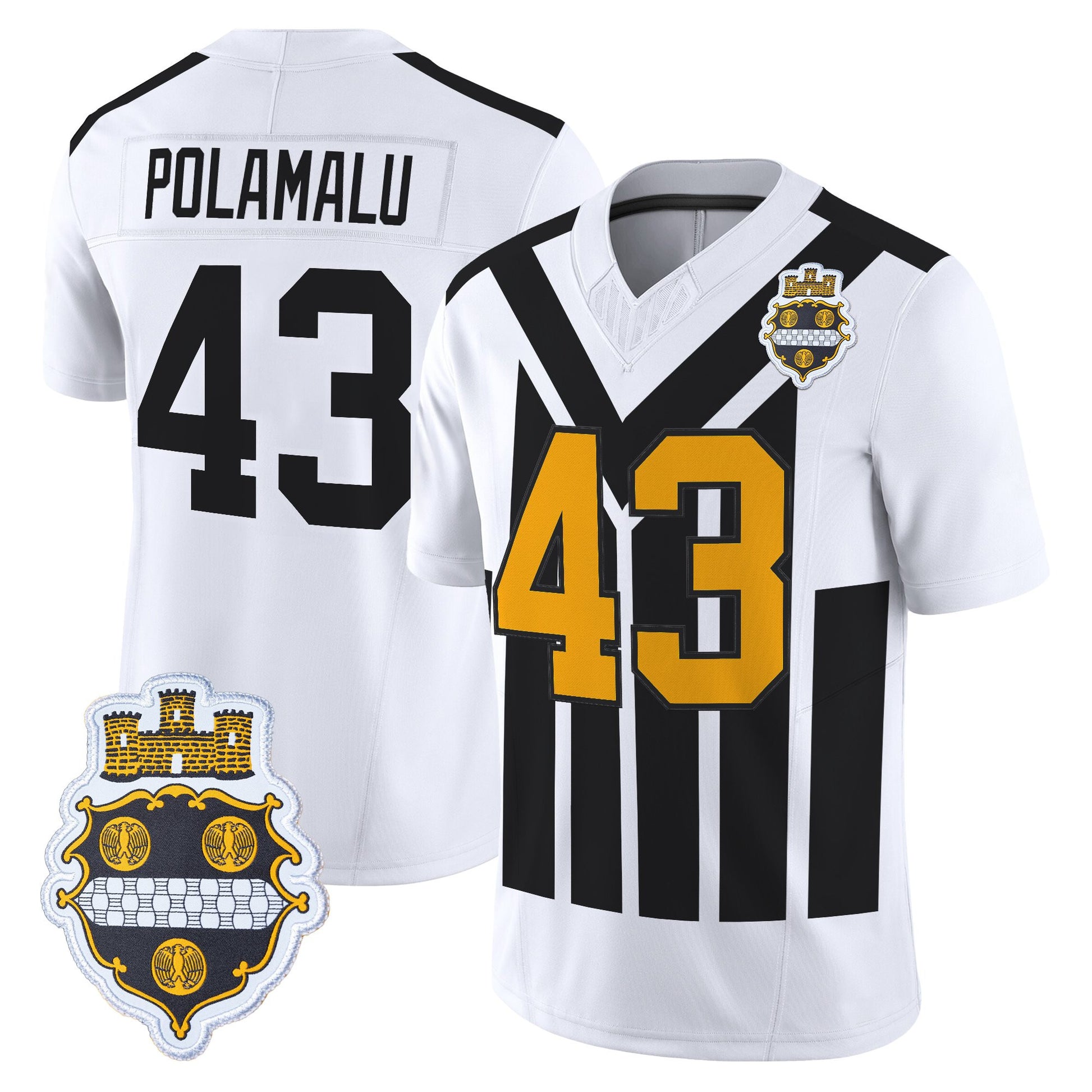 White - Troy Polamalu