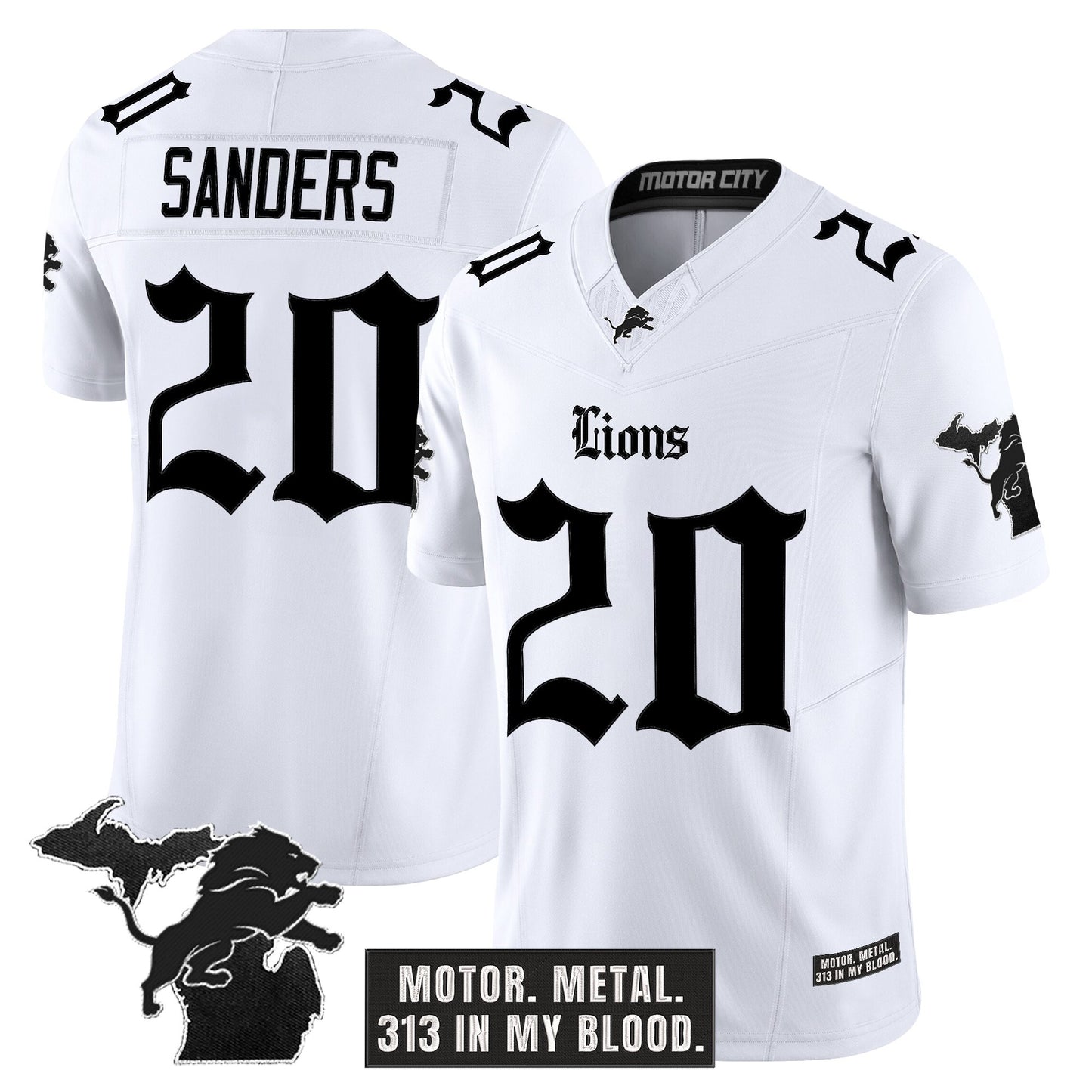 White - Barry Sanders