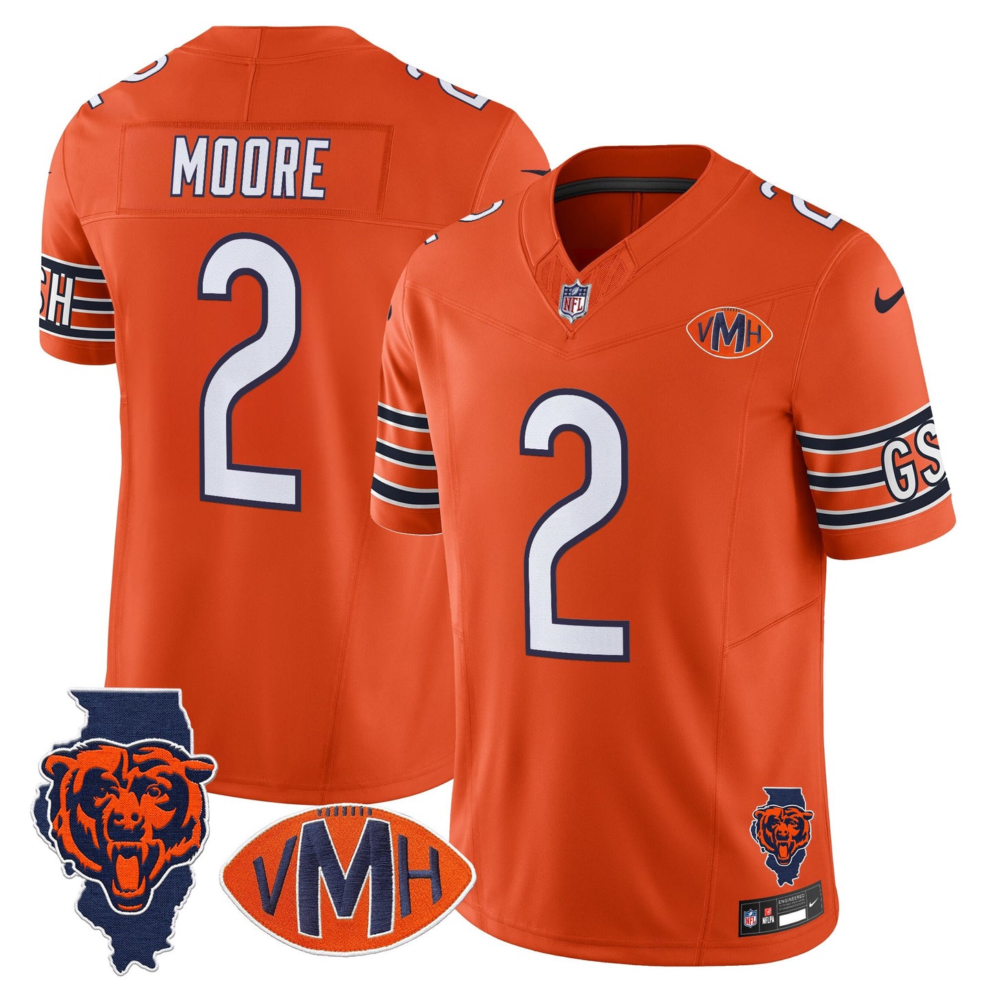 Orange - D.J. Moore