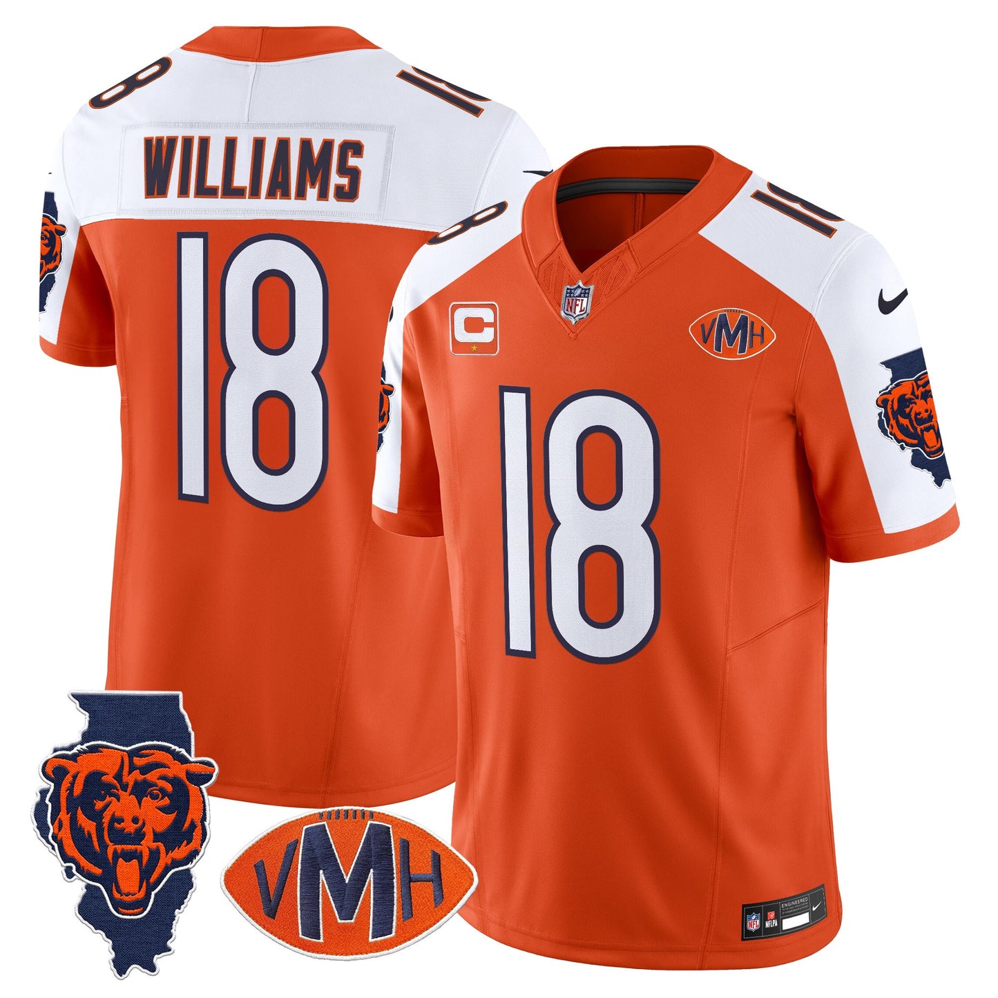 Orange Alternate - Caleb Williams