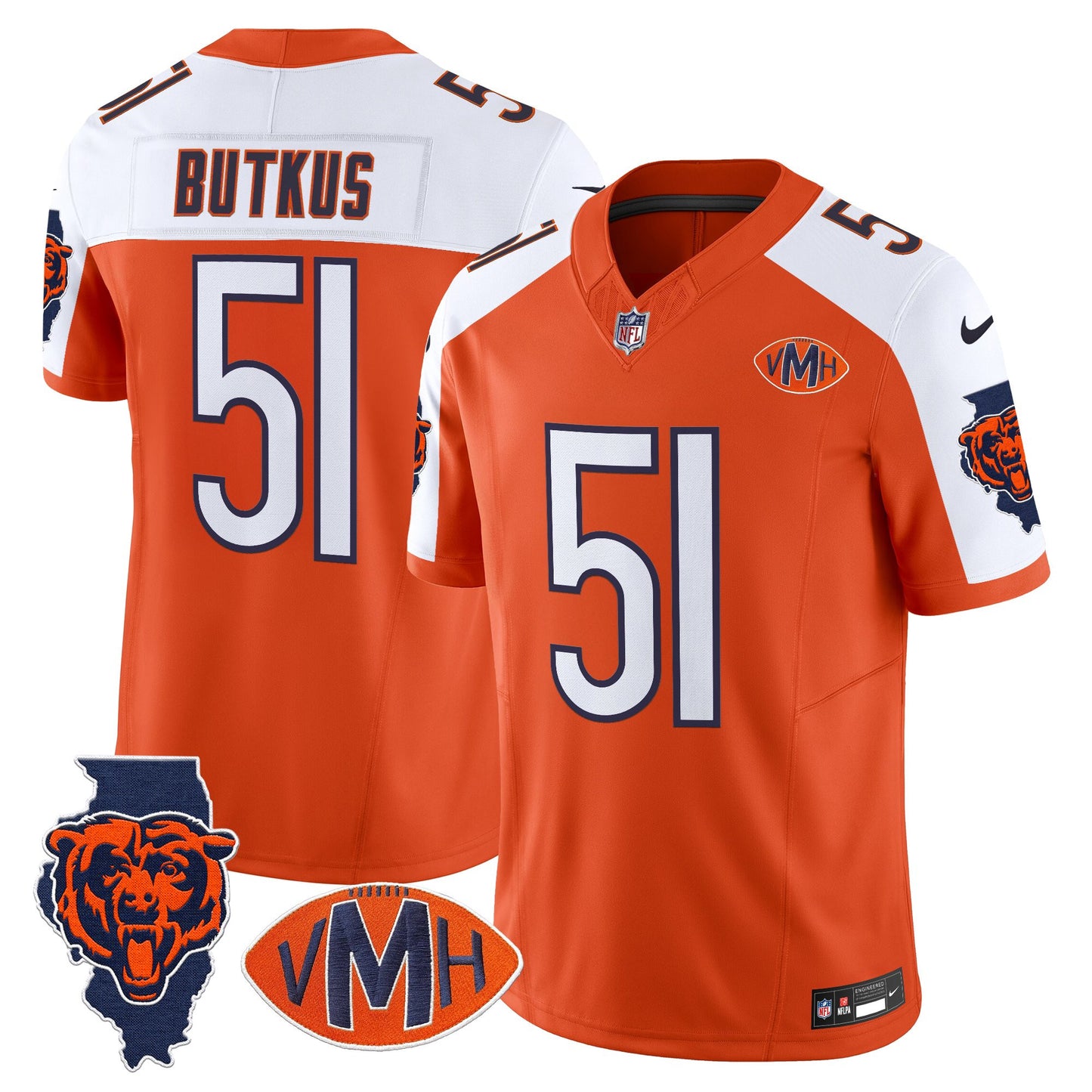 Orange Alternate - Dick Butkus