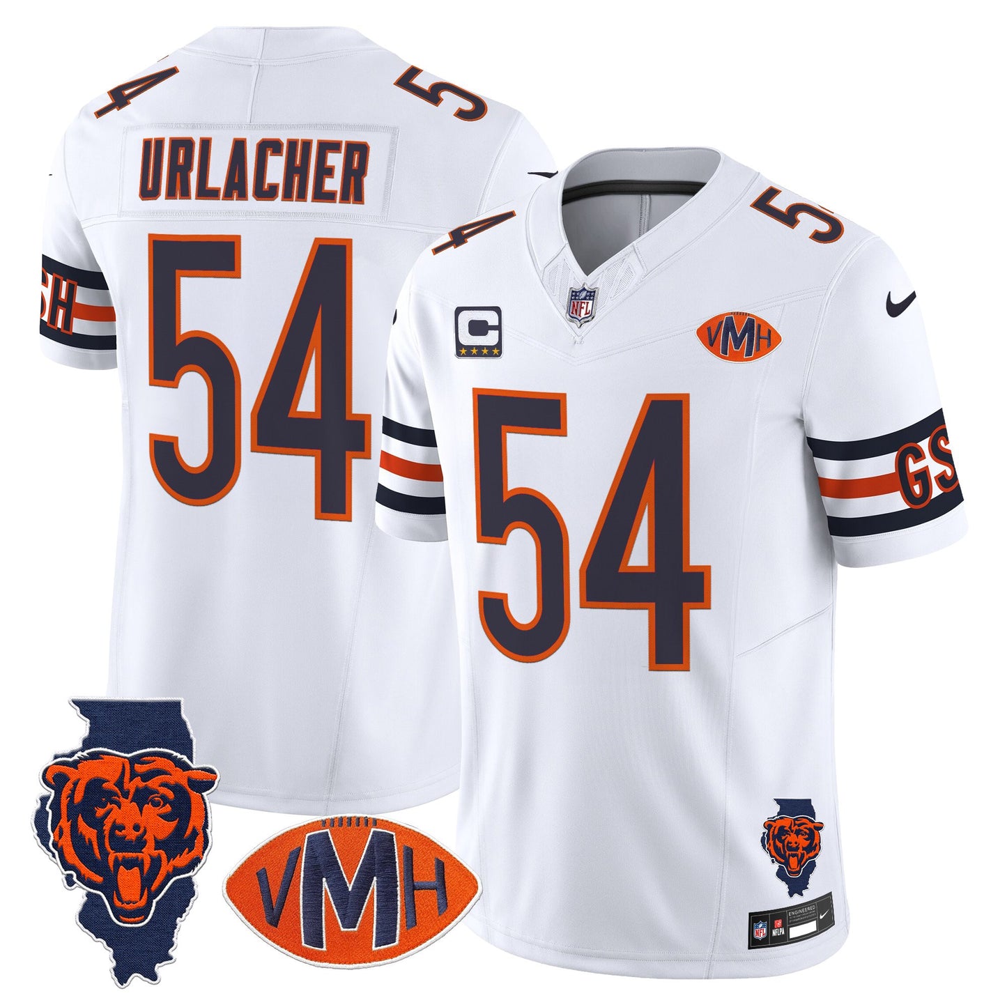 White - Brian Urlacher