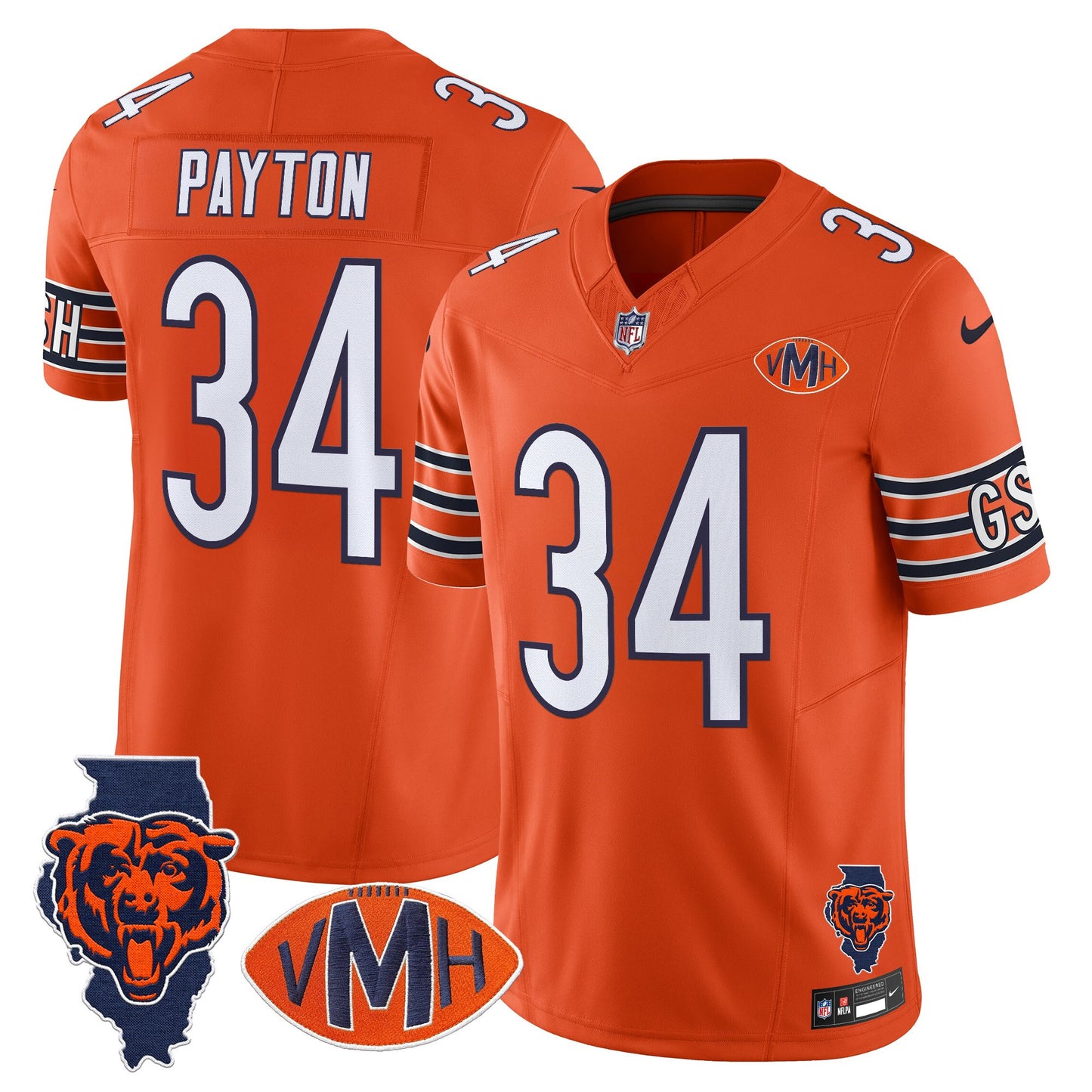 Orange - Walter Payton