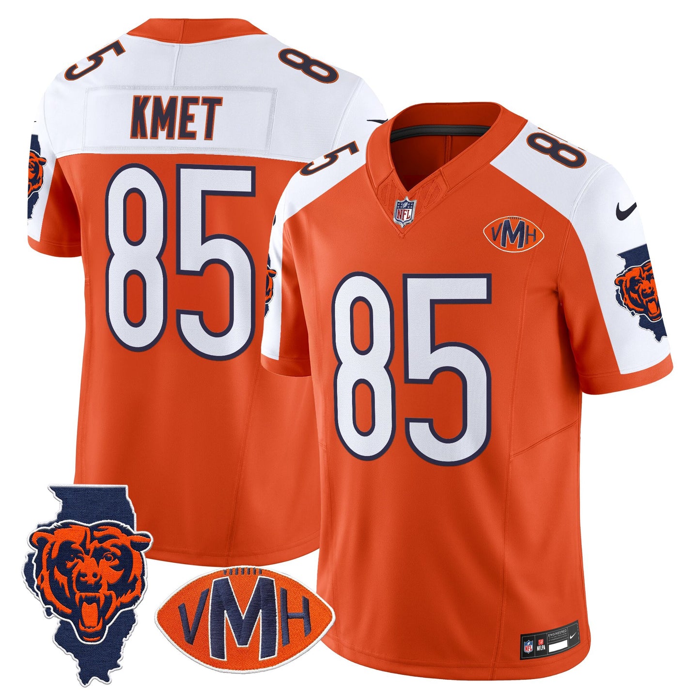 Orange Alternate - Cole Kmet
