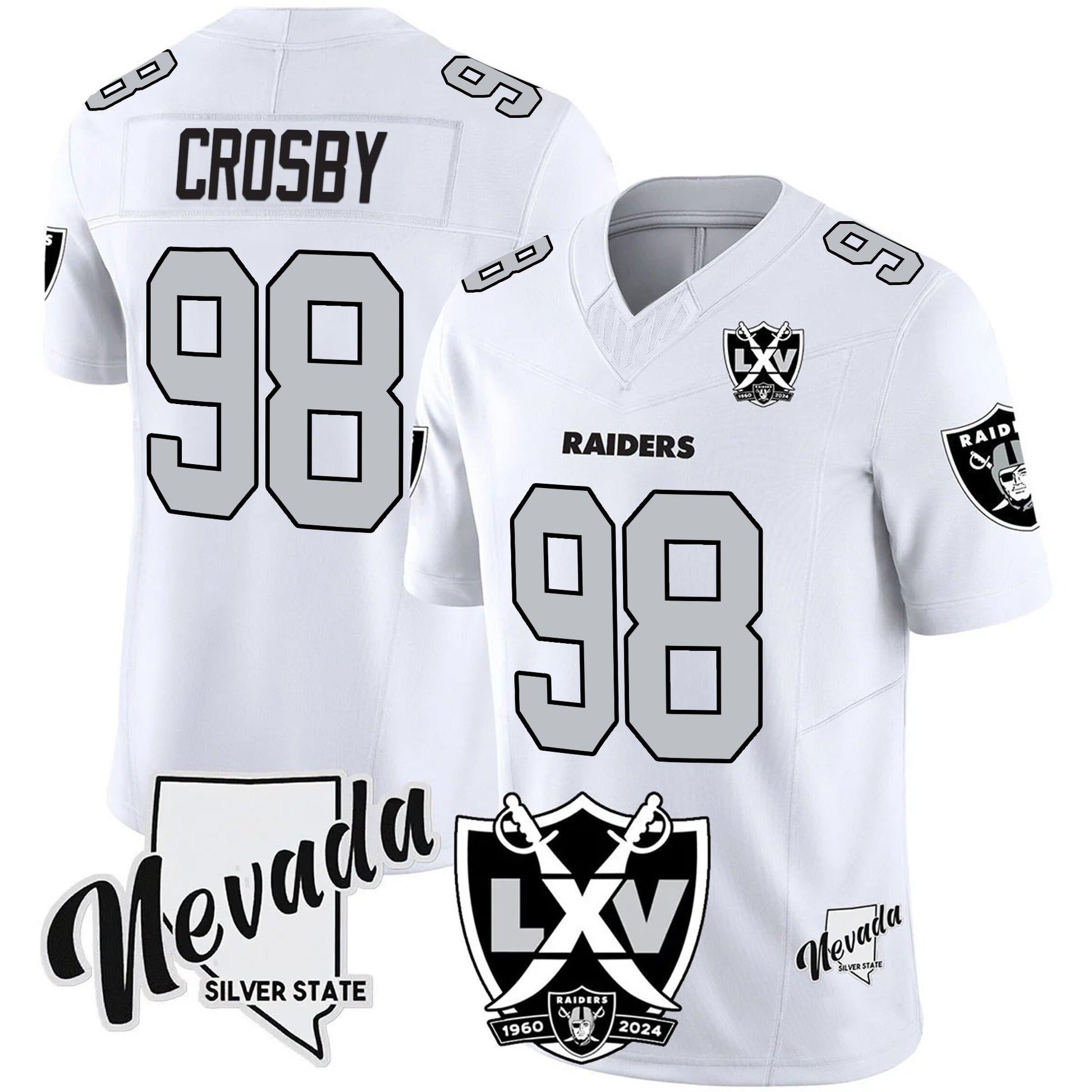 White - Maxx Crosby