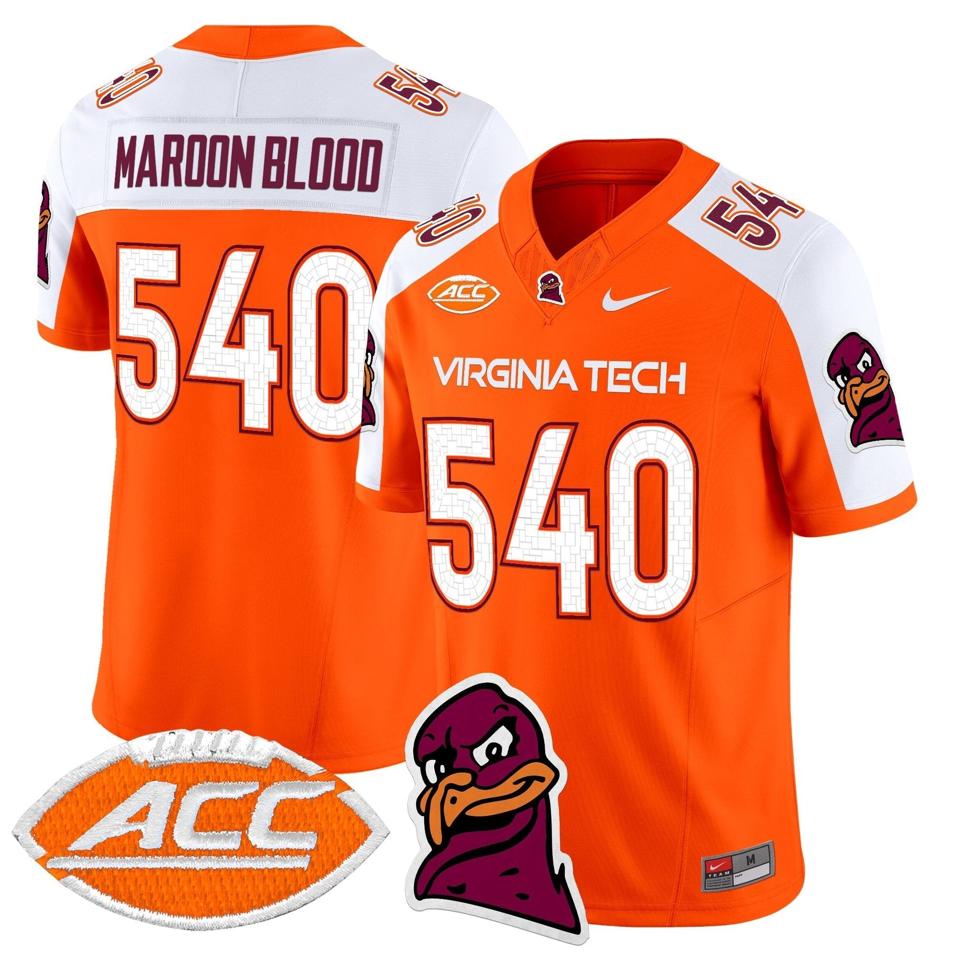 Orange Alternate - Maroon Blood 540