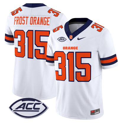 White - Frost Orange 315