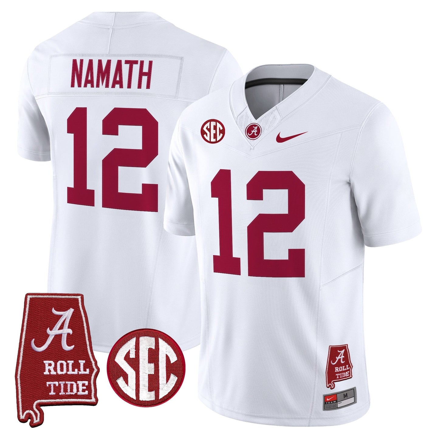 White - Joe Namath