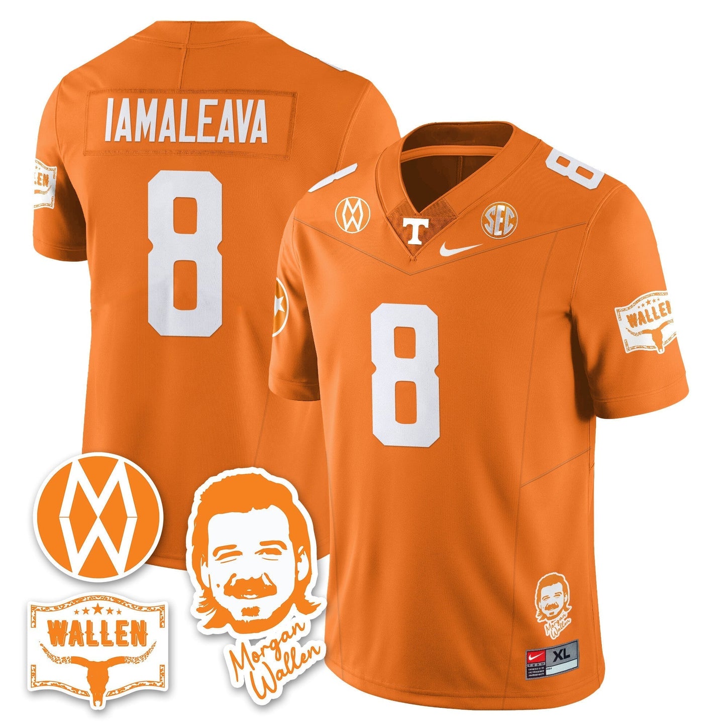 Orange - Nico Iamaleava - 8