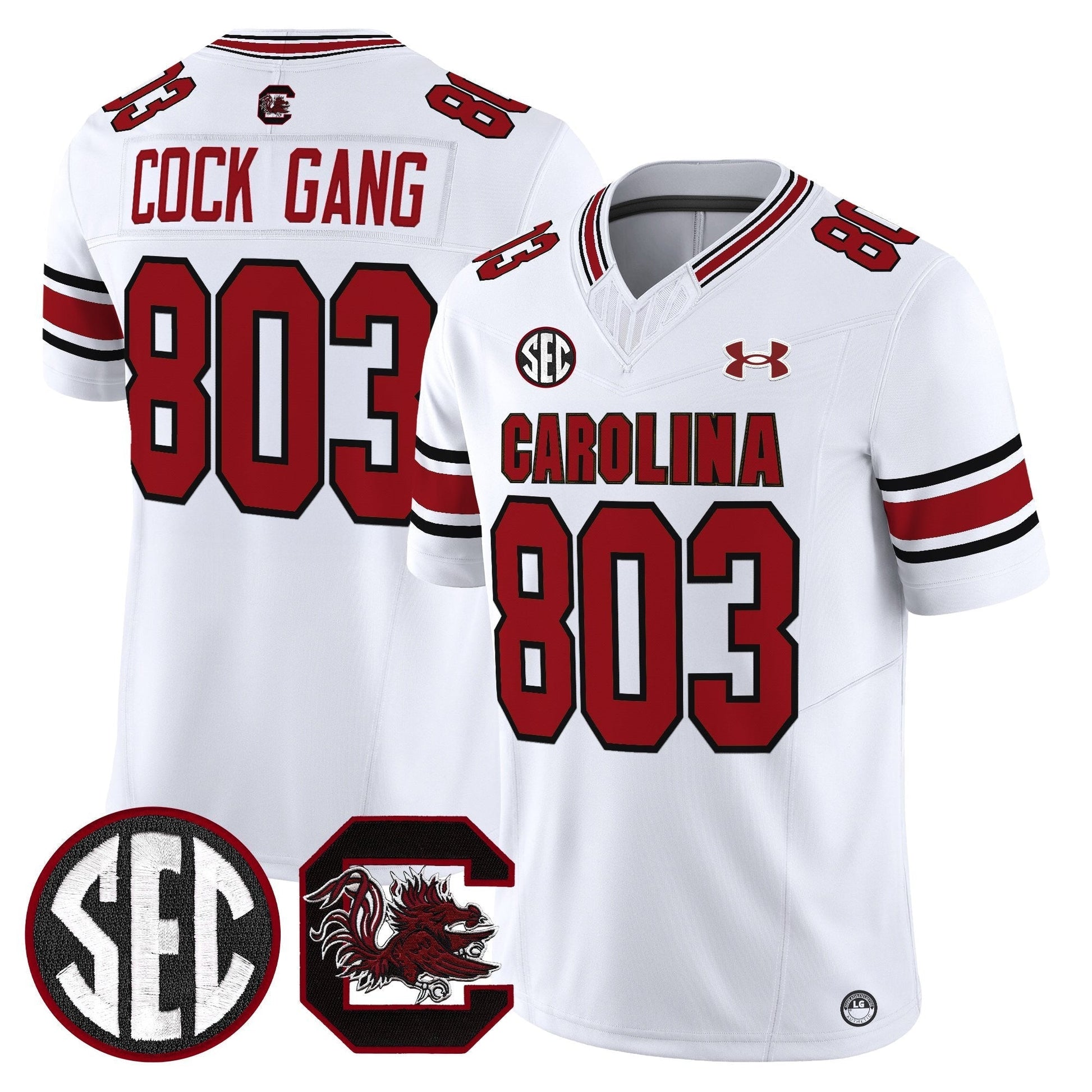 White - Cock Gang 803
