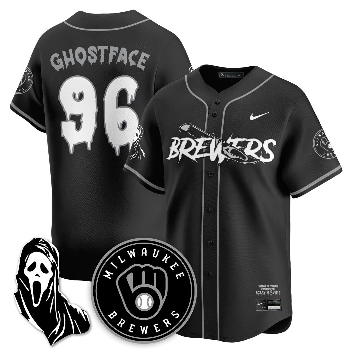 Black Gray - Ghostface - 96