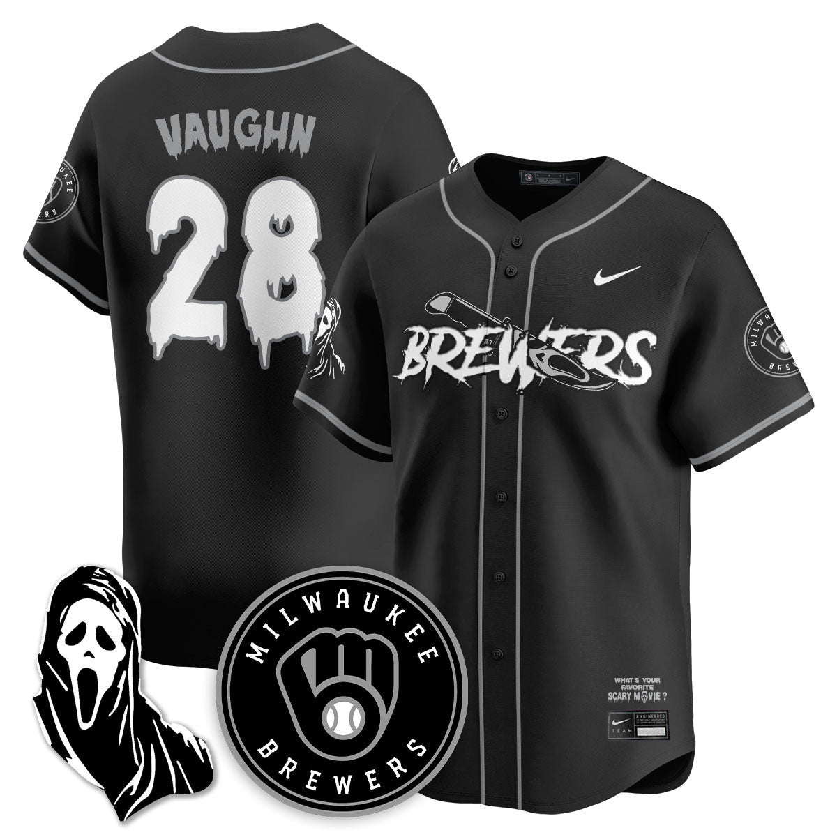 Black Gray - Andrew Vaughn - 28