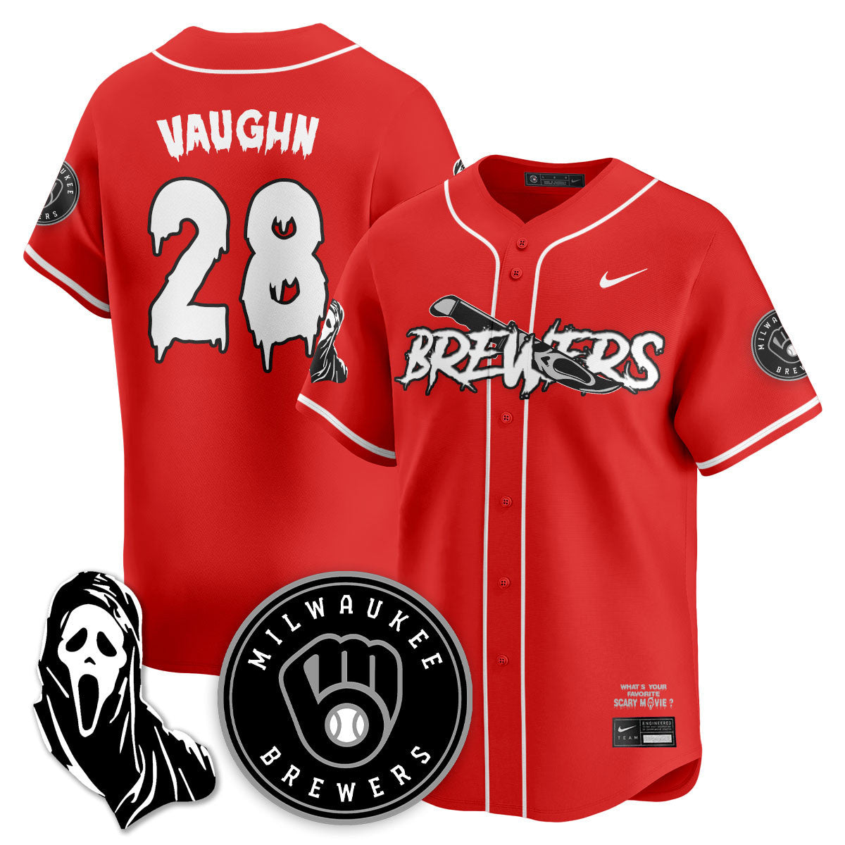 Red - Andrew Vaughn - 28