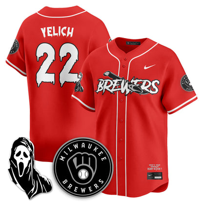 Red - Christian Yelich - 22