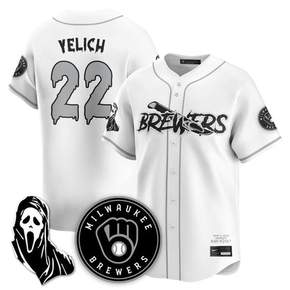 White - Christian Yelich - 22