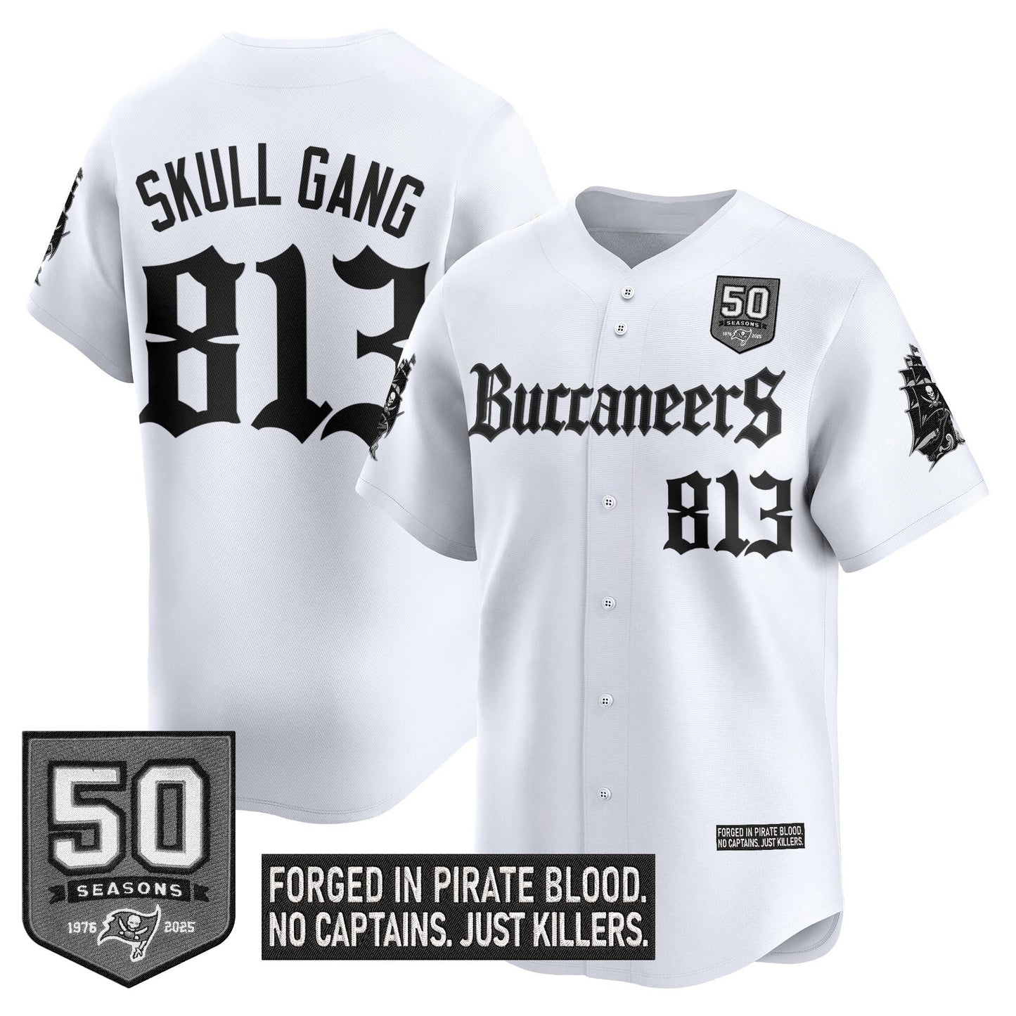 White - Skull Gang 813