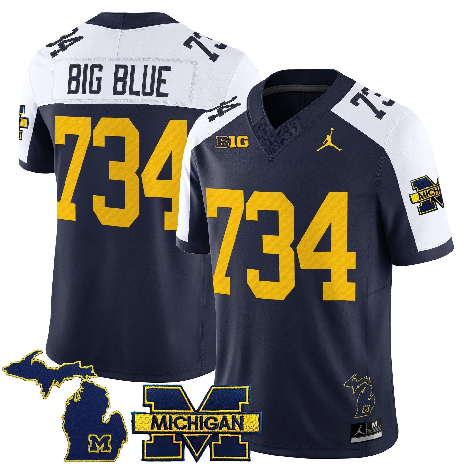 Navy Alternate - Big Blue 734