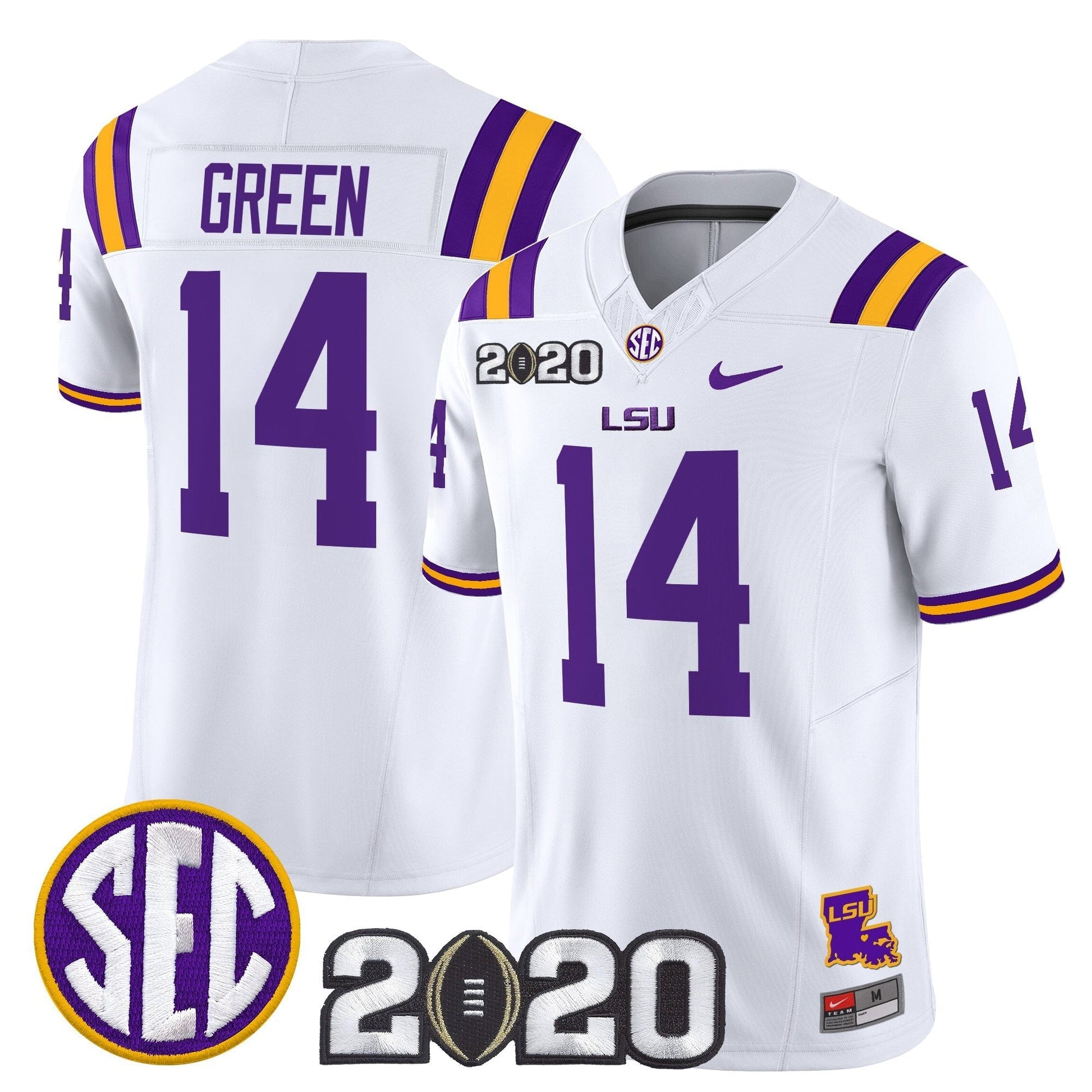 White - Trey'Dez Green