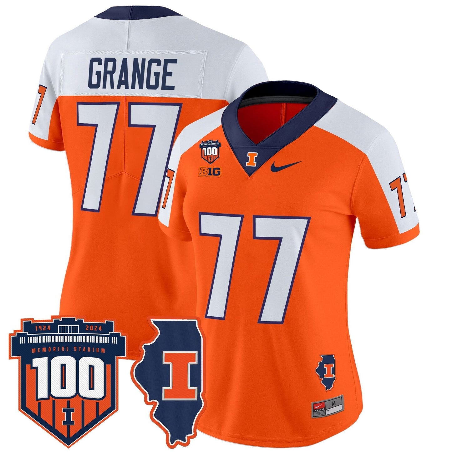 Orange Alternate - Red Grange
