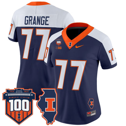Navy Alternate - Red Grange