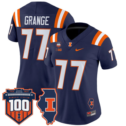 Navy - Red Grange