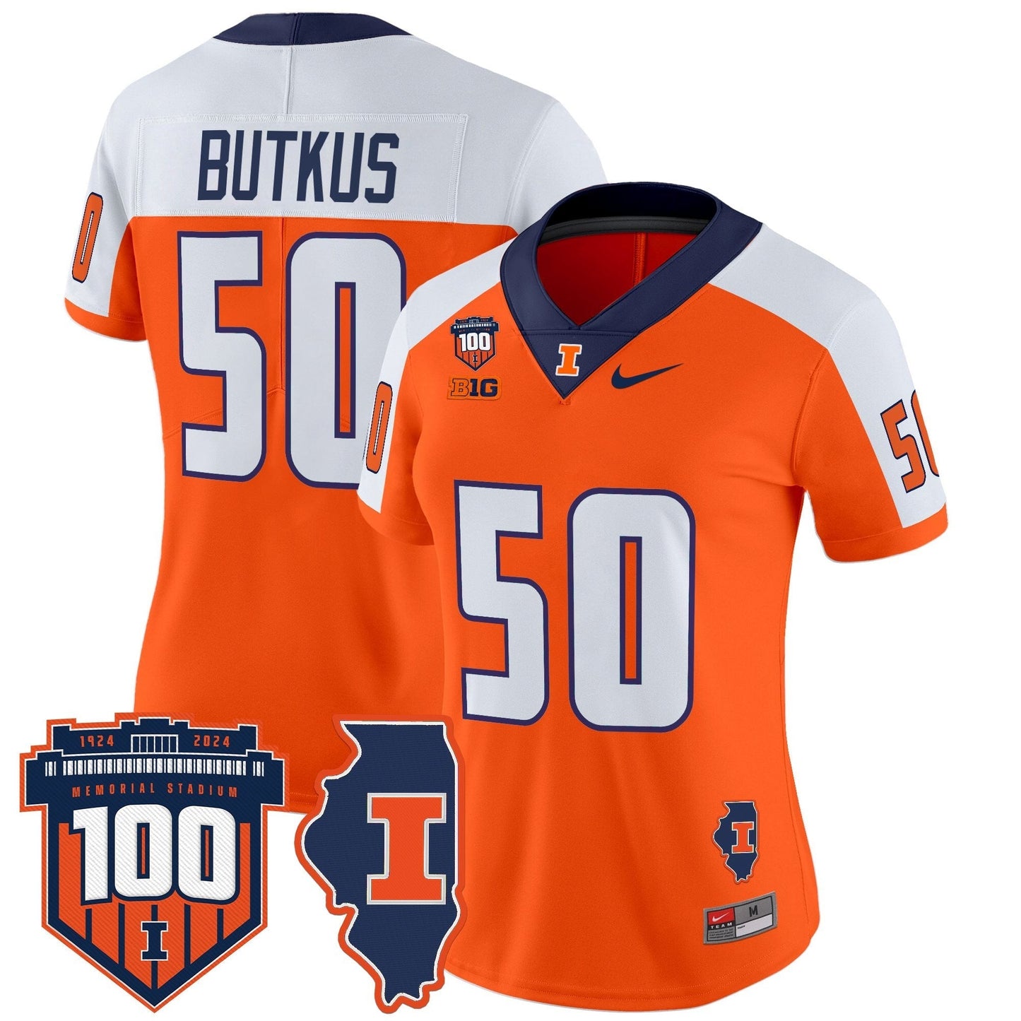 Orange Alternate - Dick Butkus