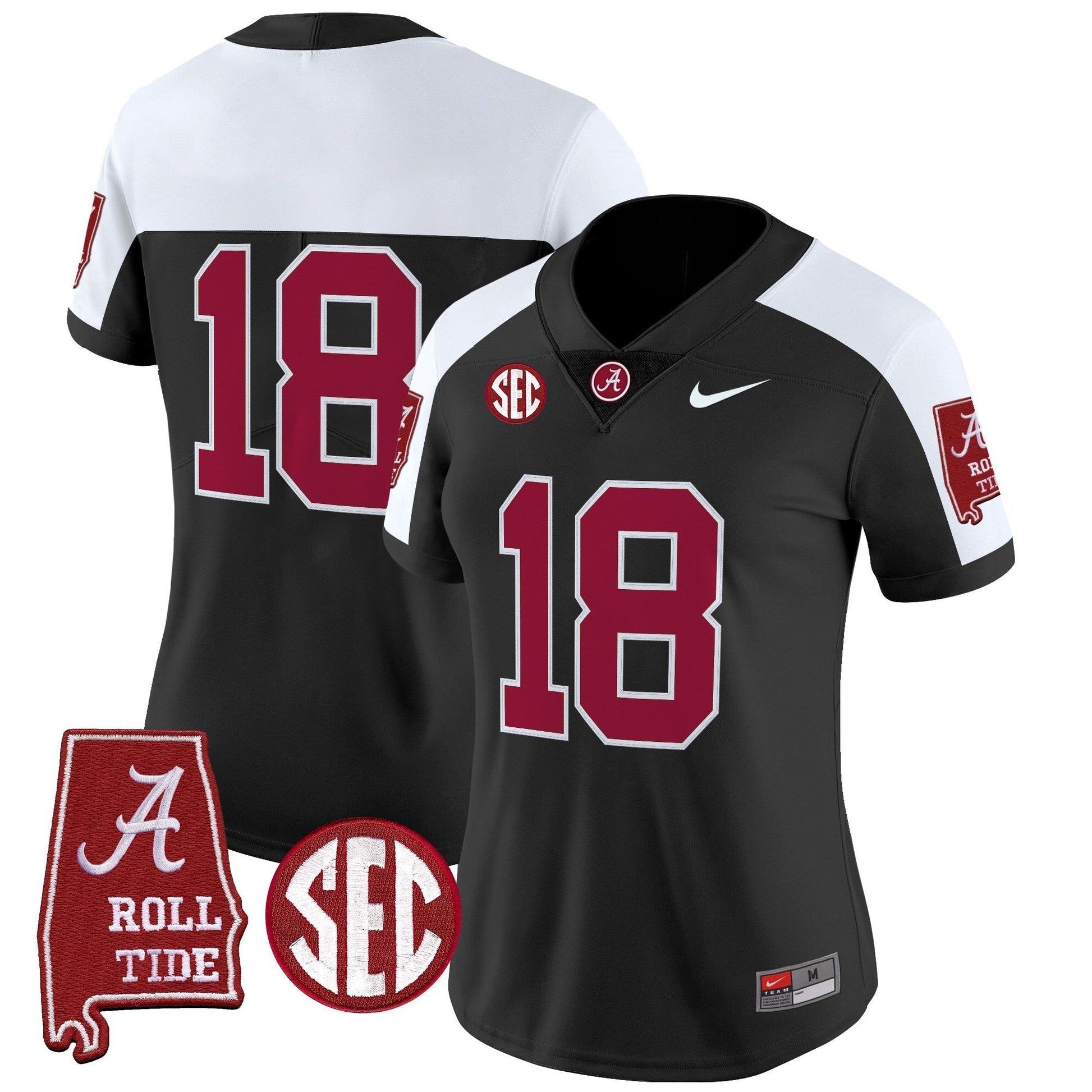 Black Alternate - #18 Crimson