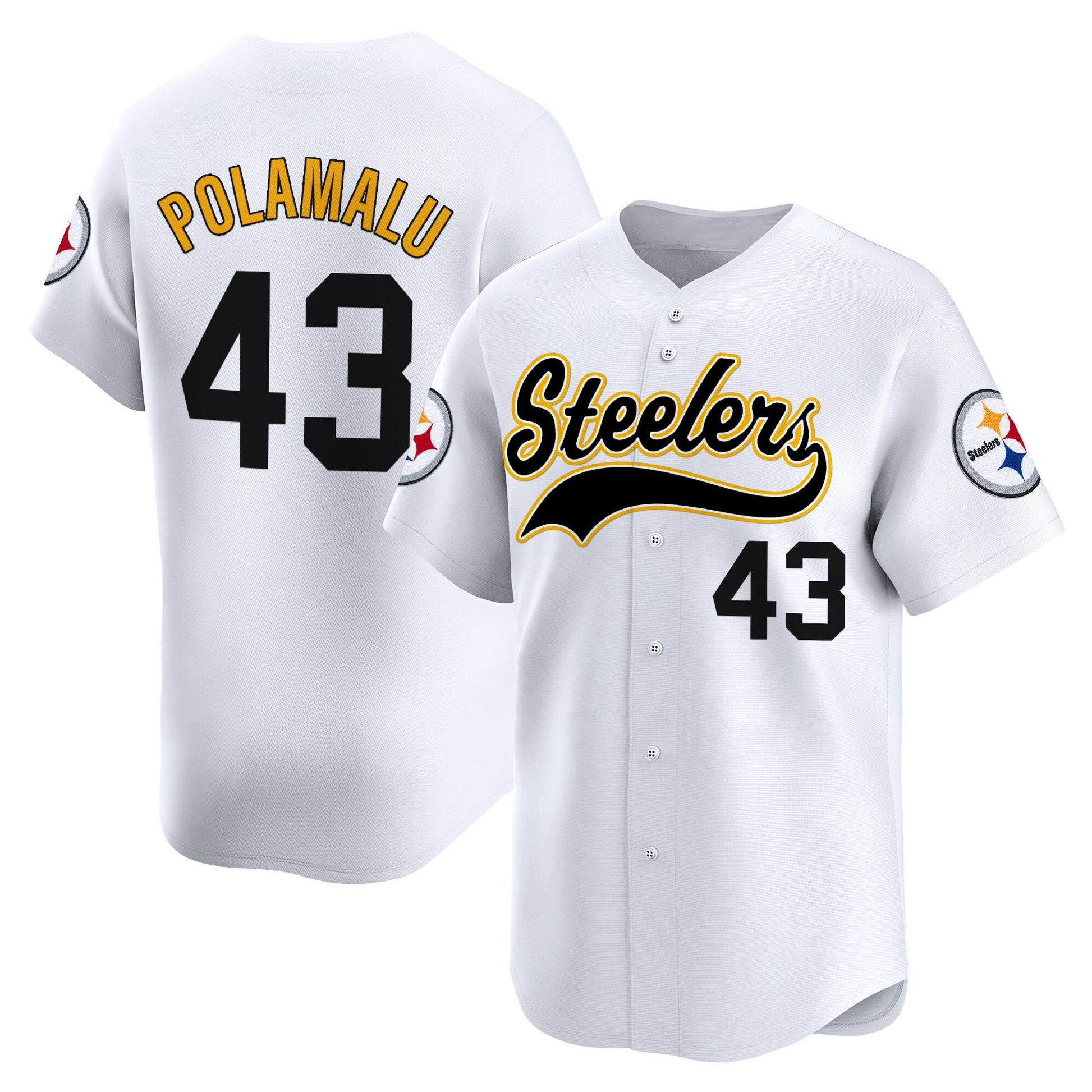 White - Troy Polamalu