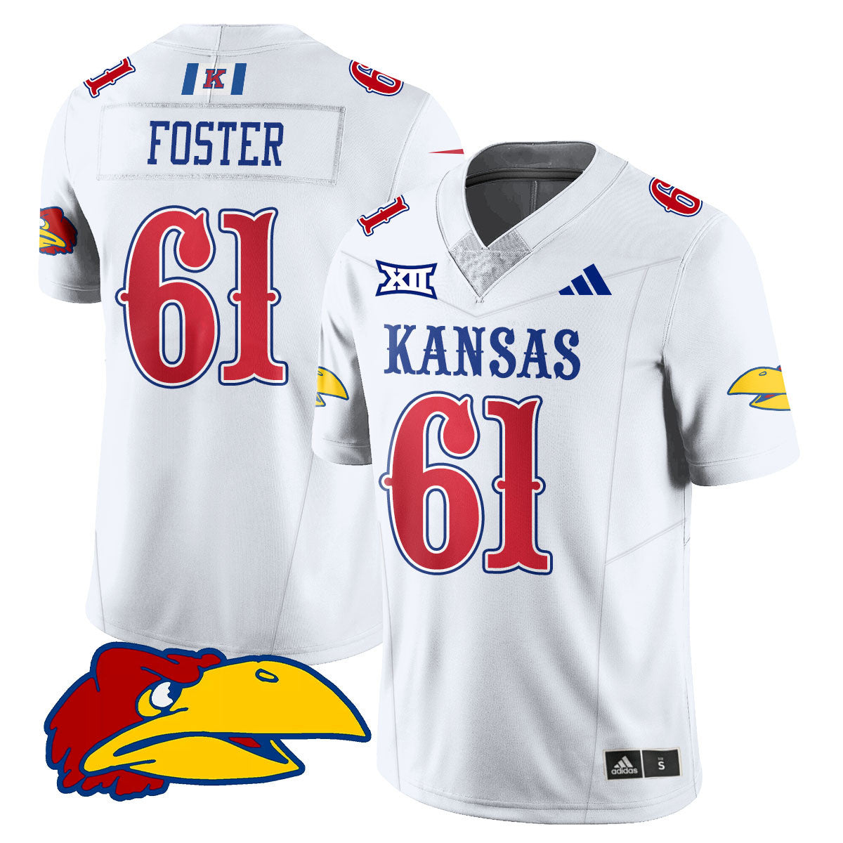 White - Bryce Foster.  61