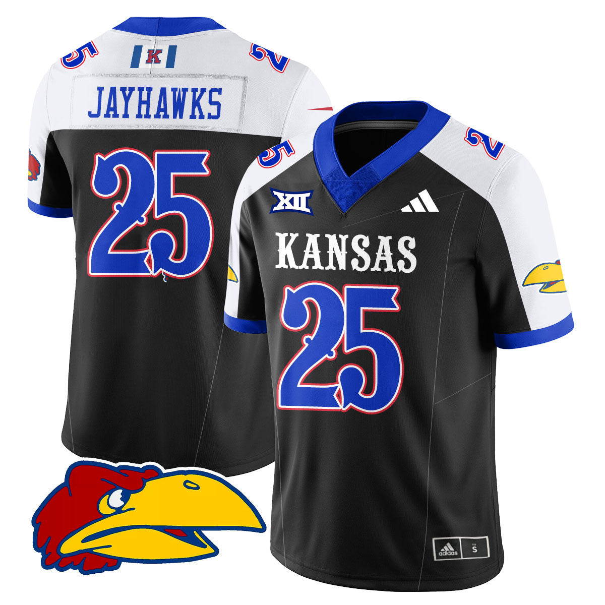 Black Alternate - Jayhawks - 25