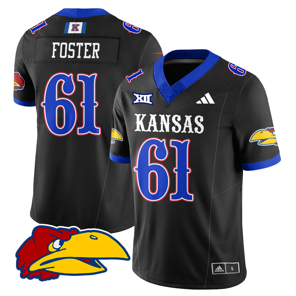 Black - Bryce Foster.  61