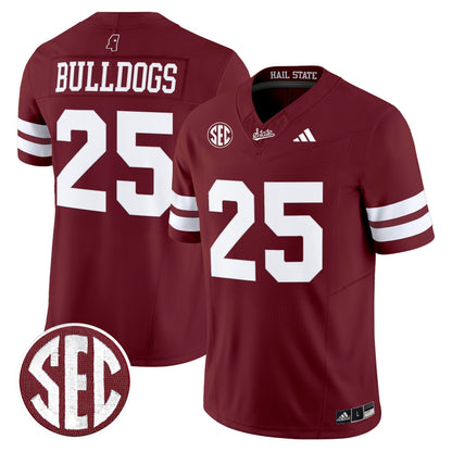 Maroon - #25 Bulldogs